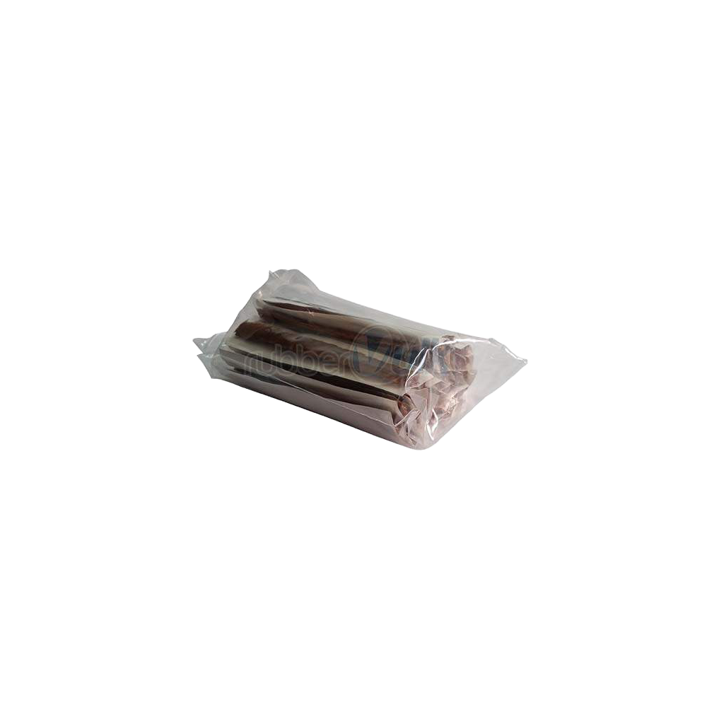 Sachet de 60 tresses brunes de 6mm
