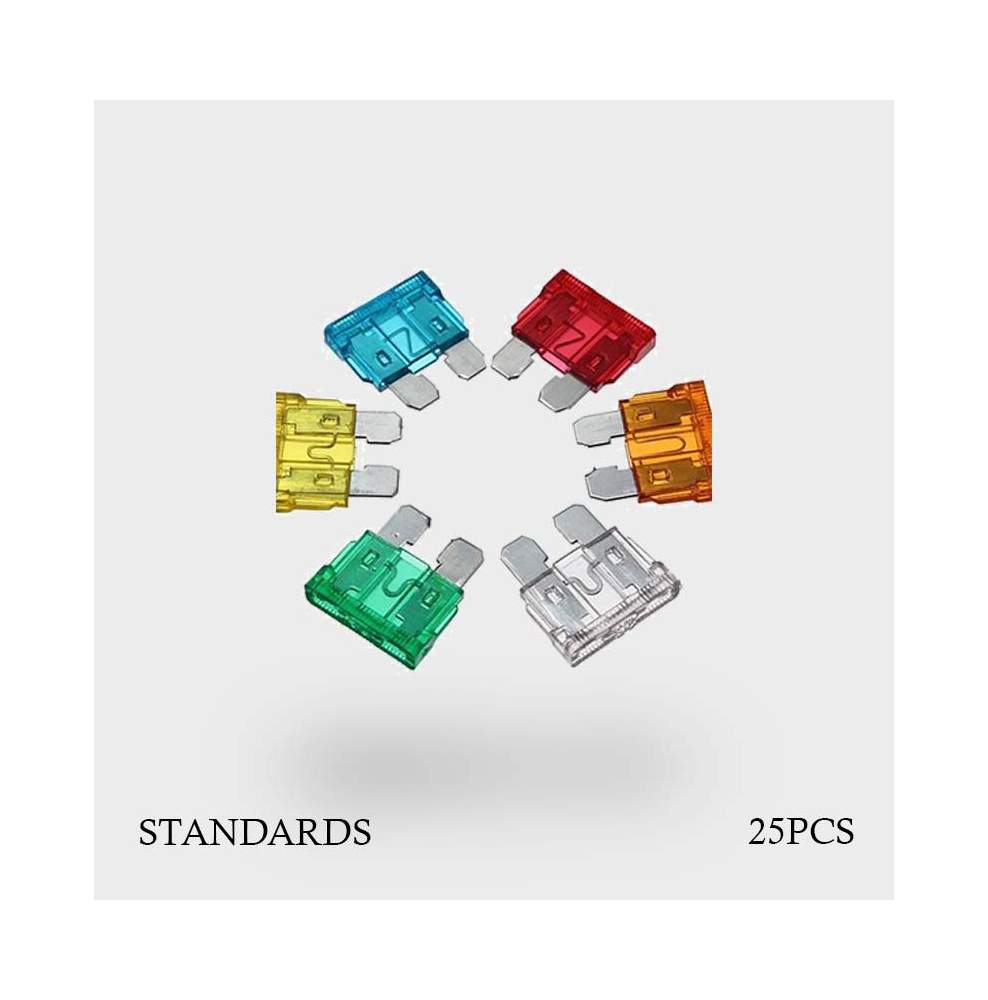 25 fusibles standards