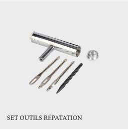 Lot de 8 kits de réparation de bouchons de pneus en forme de champignon - Kit  de réparation de pneu robuste avec bouchons sans chambre à air - Outils de  réparation de