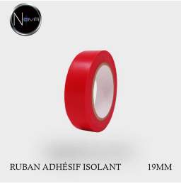 Ruban isolant PVC rouge