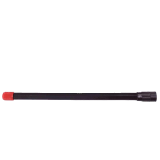 10 Rallonges de Valves rigides noires 170mm