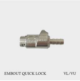 Embout de gonflage Quick Lock