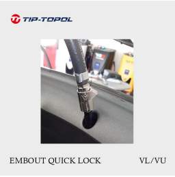 Raccord quick lock en situation