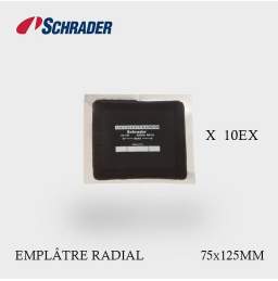 Emplâtre radial SR120 75X125MM Schrader