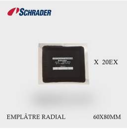 Emplâtre radial SR110 65X80MM