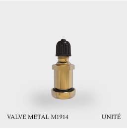 Valve tubeless en laiton - M1914