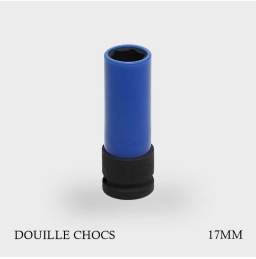 Douille à chocs avec protection 1/2 17mm