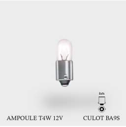 Ampoule T4w 12v culot BA9S