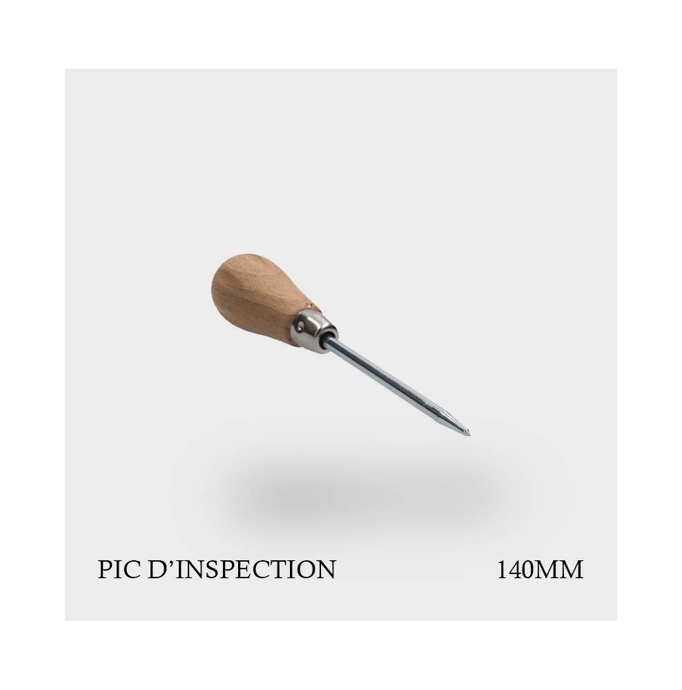 Pic d'inspection pour réparation de pneus