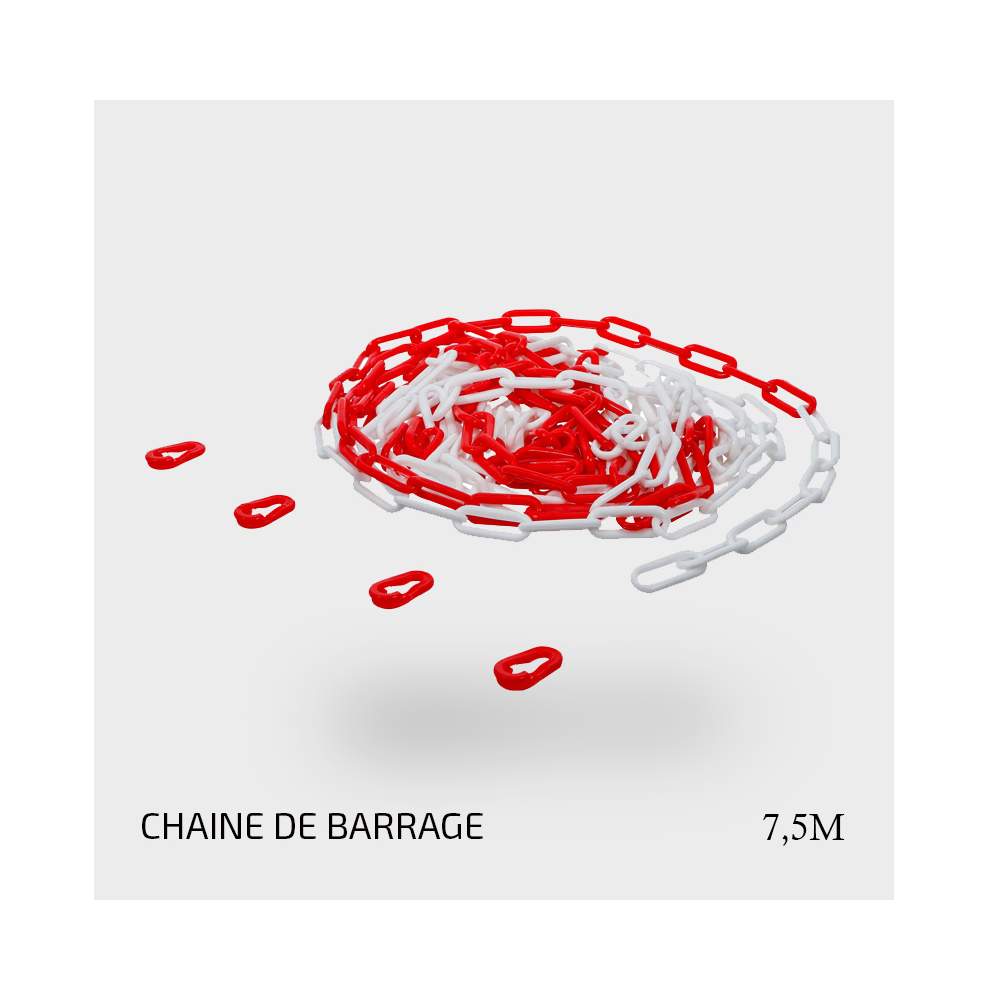 Chaine de barrage 7,5 mètres