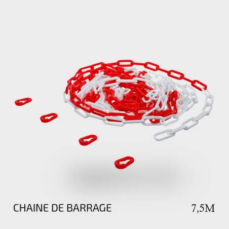 Chaine de barrage 7,5 mètres