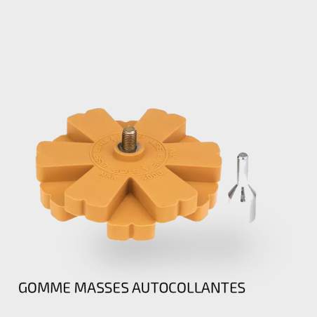 Gomme pour masses autocollantes