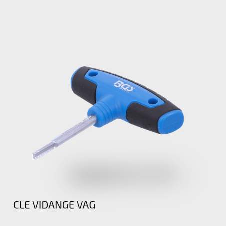 Clé pour bouchons de vidange d’huile à profil spécial pour VAG
