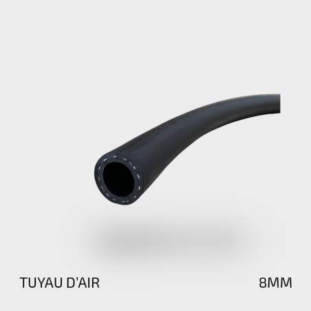 Tuyau flexible pour eau ou air diamètre 8mm