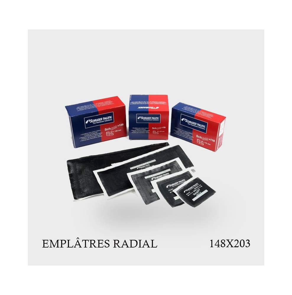 Emplâtre radial SR135 148×203 mm à l'unité Emplâtre radial SR135 148×203 mm à l'unité