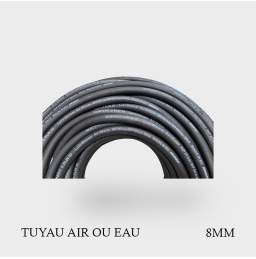 Tuyau flexible pour eau ou air diamètre 8mm