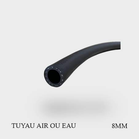 Tuyau flexible pour eau ou air diamètre 8mm