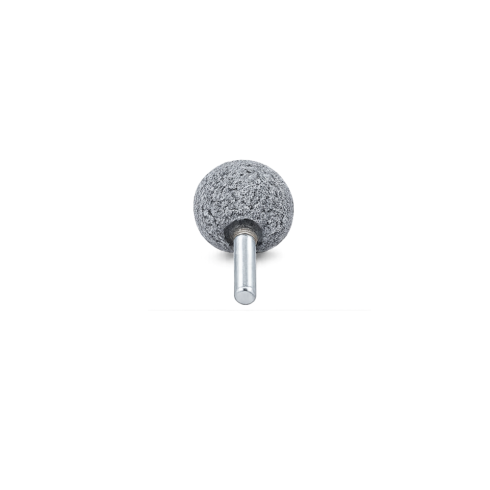 vu de derrière Meule sphérique grain 24 VM Rubber