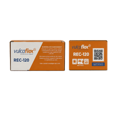 données techniques des emplâtre radial Vulcaflex REC-120-80 × 125 mm
