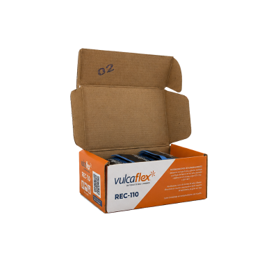 boite Emplâtre radial Vulcaflex REC-110 75 × 55 mm