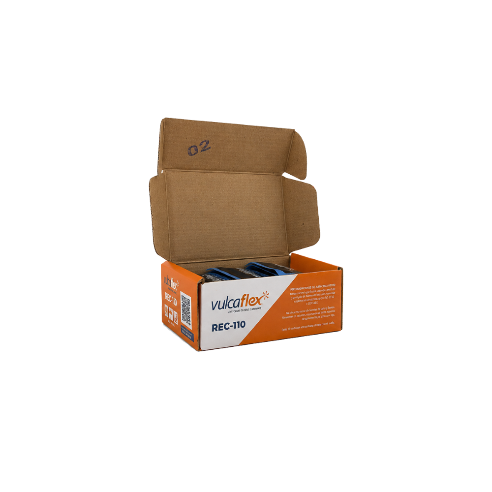 boite Emplâtre radial Vulcaflex REC-110 75 × 55 mm