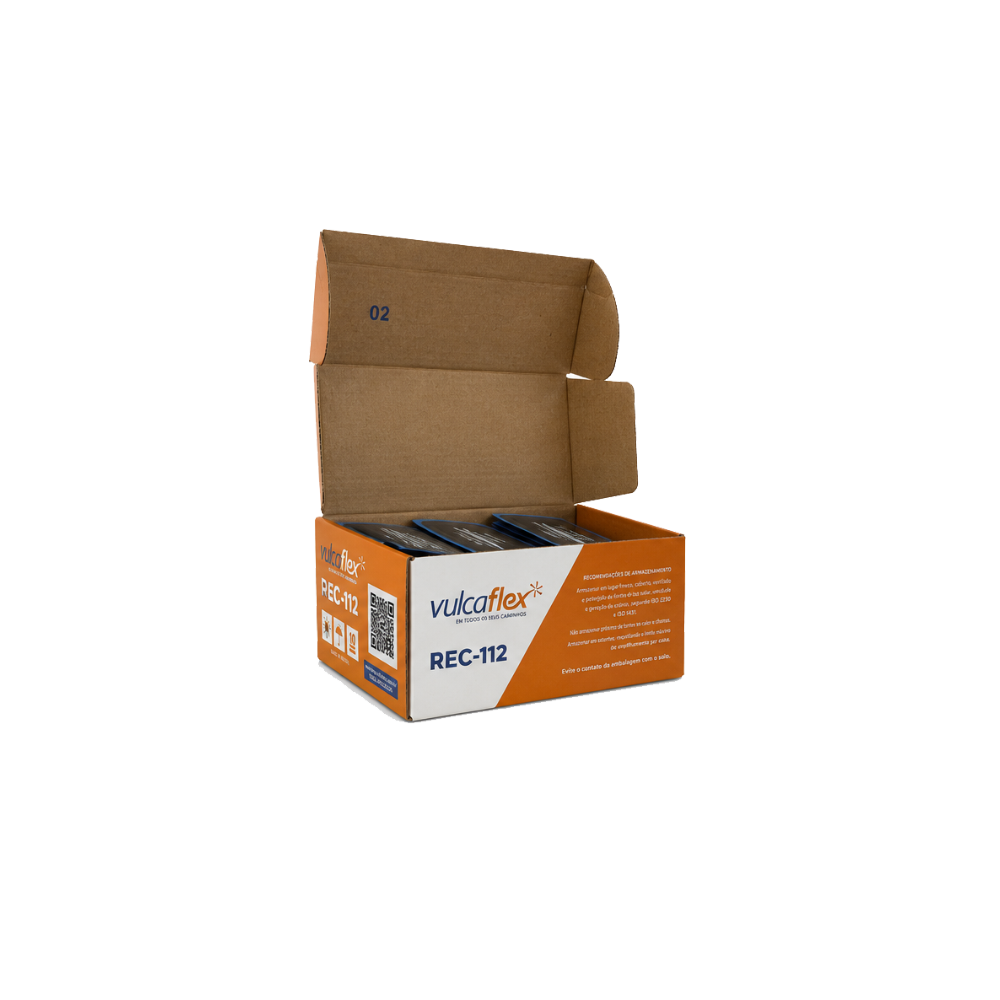 boite emplâtre radial Vulcaflex REC-112 70 × 120 mm