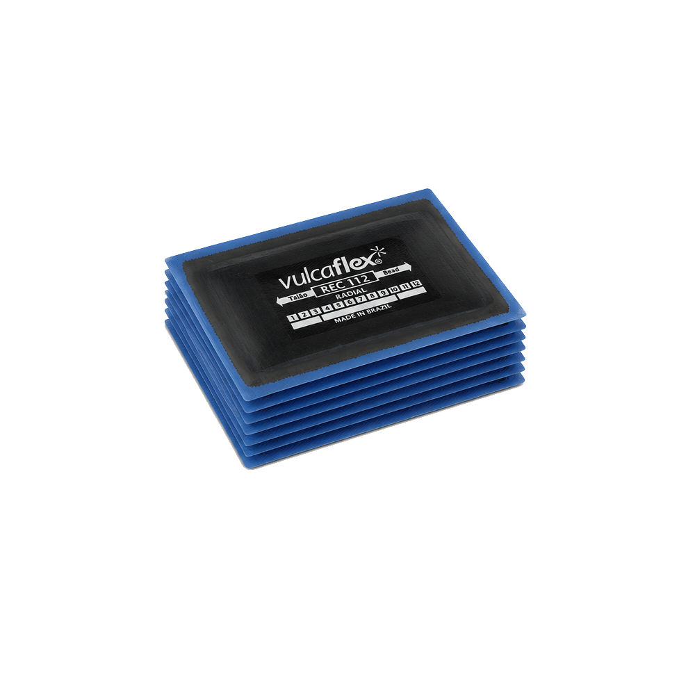 10 Emplâtres radial Vulcaflex REC-112 70 × 120 mm