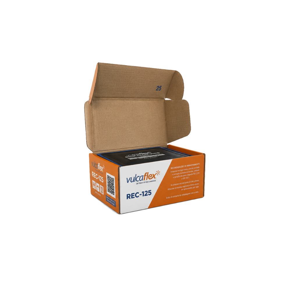 Boites Emplâtre radial Vulcaflex REC-125 125 × 115 mm