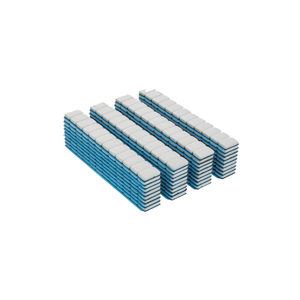 Paquet de Masses d’équilibrage autocollantes peintes 12 × 5 g