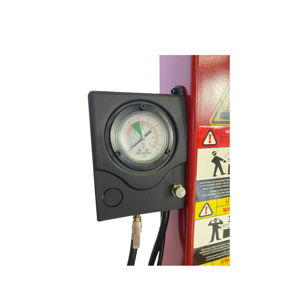 Système de gonflage sur démonte-pneus Invento TC 724 MI HA 24" Inverter