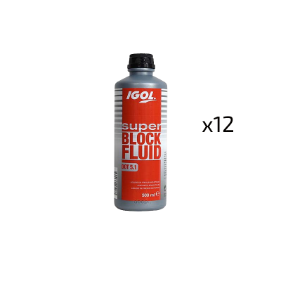 Liquide frein IGOL DOT5.1 12x500 ml | EShopGarage