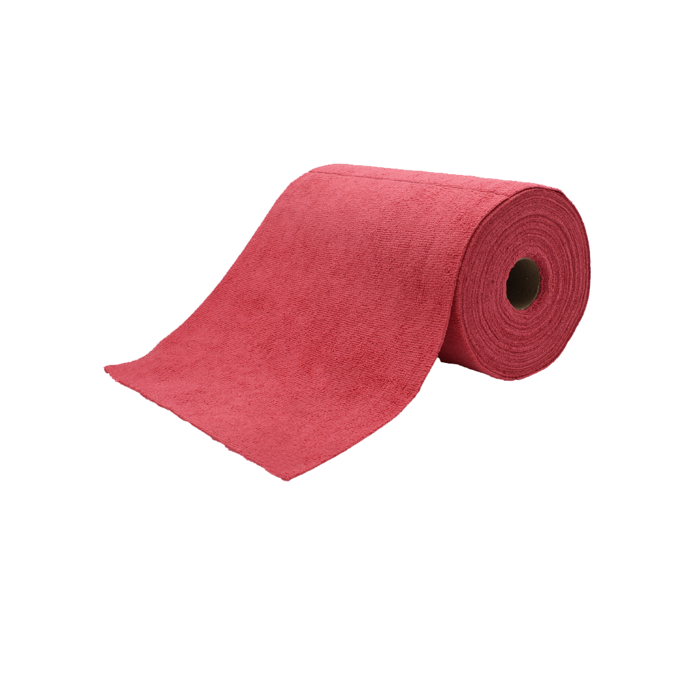 Bobine 75 microfibres rouges Tricot First 30 x 30 cm rouge