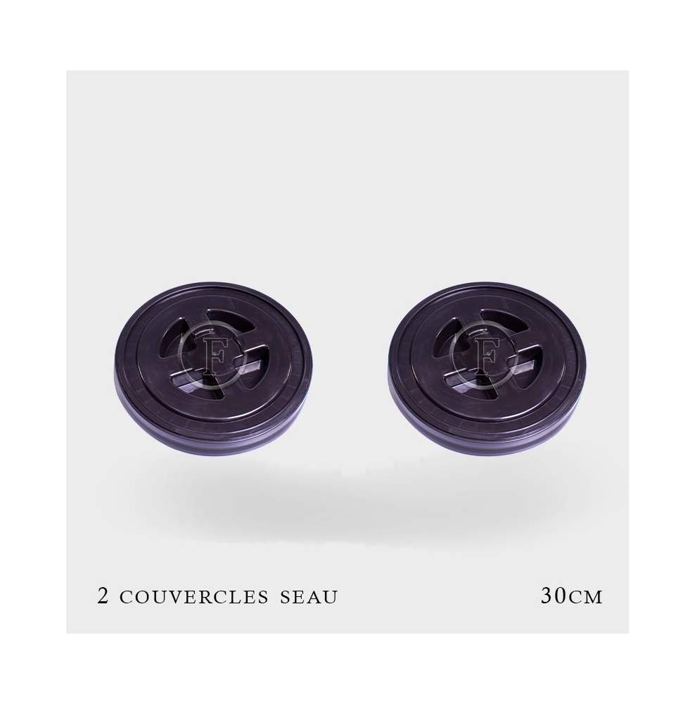 Lot de 2 couvercles pour seau de lavage 20 Litres Lot de 2 couvercles pour seau de lavage 20 Litres