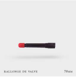 Rallonges de Valves rigides noires 71mm