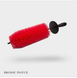 Loupe sur fibre brosse jante