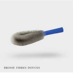 Brosse jante petit modèle fibre douce